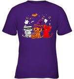 Halloween Cute Cats T-Shirt - Youth Tee - Baby Onesie