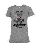 Dna Test I'm 100% That Crazy Heifer T-Shirt - Ladies Tee - Hoodie