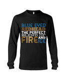 Blue Eye Hedhead The Perfect Blend Of Fire And Ice Limited Classic T- Shirt - Guys V-Neck - Unisex Long Sleeve