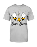 Boo Bees Tote Bag - Guys Tee - Basketweave Tote Bag