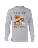 The Most Wonderful Time - Beagle Limited Classic T-Shirt - Guys V-Neck - Unisex Long Sleeve