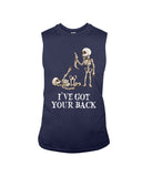 Skeleton- I've Got Your Back Limited Classic T- Shirt - Guys Tee - Unisex Long Sleeve