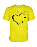 Just A Nebreska Girl Limited Classic T-Shirt - Guys V-Neck - Mug