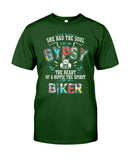She Has Gypsy Soul And Biker Spirit  Limited Classic T-Shirt - Guys Tee - Unisex Long Sleeve