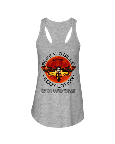 Buffalo Bill's Body Lotion Tote Bag - Ladies Flowy Tank - Youth Tee