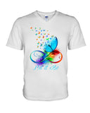 Let It Be Coloful Butterfly Limited Classic T-Shirt - Guys V-Neck - Mug