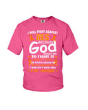 I Will Fight Against Ms Limited Classic T-Shirt - Ladies Flowy Tank - Youth Tee