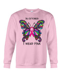 In October I Wear Pink Tote Bag - Unisex Long Sleeve - Sweatshirt