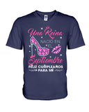 Una Reina Septiembre T-Shirt - Ladies Tee - Guys V-Neck