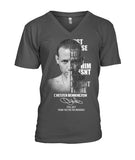 Just Cause You Can See Him Monochrome Picture  Limited Classic T-Shirt - Unisex Tank Top - Guys V-Neck