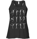 Ballet Skeleton Limited Classic T- Shirt - Sweatshirt - Ladies Flowy Tank