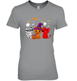 Halloween Cute Cats T-Shirt - Guys Tee - Ladies Tee