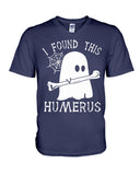 I Found This Humerus - Ladies Flowy Tank - Guys V-Neck