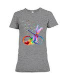 Dragonfly Angles From Heaven - Ladies Tee - Hoodie