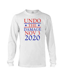 Undo The Damage Nov 3 2020 Limited Classic T-Shirt - Guys V-Neck - Unisex Long Sleeve