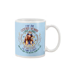 October Woman Has 3 Sides T-Shirt - Basketweave Tote Bag - Mug