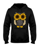 Sunflower Owl Limited Classic T-Shirt - Ladies Tee - Hoodie