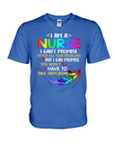 I Am A Nurse Tote Bag - Hoodie - Guys V-Neck