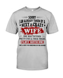 Sexy And Grazy Wife T-Shirt - Guys Tee - Unisex Long Sleeve
