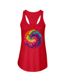 Tie Dye Volleyball T-Shirt - Ladies Flowy Tank - Youth Tee