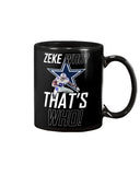 Zeke Dallas Cowboys Who? That's Who! T-Shirt - Mug