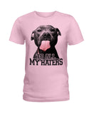 To All My Haters T-Shirt - Hoodie - Ladies Tee