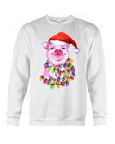 Christmas Lightning Pig T-Shirt - Sweatshirt - Unisex Tank Top