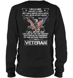 Flag Eagle Vetern Hero Limited Classic T-Shirt - Guys Tee - Unisex Long Sleeve