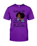 September Girl If My Mouth Doesn't Say It My Face Definitely Will Classic T-Shirt - Guys Tee - Sweatshirt