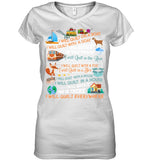 I Will Quilt Everywhere Limited Classic T-Shirt - Ladies V-Neck - Sweatshirt