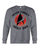 Never Forget Wolf 359 - Unisex Long Sleeve - Sweatshirt