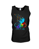 Let It Be Coloful Butterfly Limited Classic T-Shirt - Sweatshirt - Unisex Tank Top