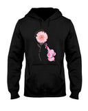 A Pink Elephant Beside Pink Flower  Limited Classic T-Shirt - Ladies Tee - Hoodie