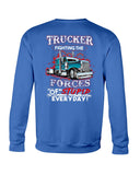 Trucker Fighting The Forces Of Stupid Everyday Limited Classic T-Shirt - Sweatshirt - Unisex Tank Top