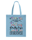October Girl Have Tatoos Pretty Eyes Limited Classic T-Shirt - Basketweave Tote Bag - Mug