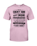 Lucky Son Of September Awesome Mom Limited Classic T-Shirt - Guys Tee - Unisex Long Sleeve