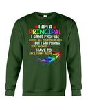 I Am A Principal Tote Bag - Unisex Long Sleeve - Sweatshirt