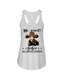 A Girl Who Really Loved Dogs And Games - Unisex Tank Top - Ladies Flowy Tank