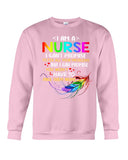 I Am A Nurse Tote Bag - Unisex Long Sleeve - Sweatshirt