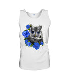 Cute  Owl With Blue Roses Classic Tee - Sweatshirt - Unisex Tank Top