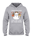 Librarian Llama Ain't Got Time For Your Grandma Tote Bag - Ladies Tee - Hoodie