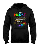 I Am A Nurse Tote Bag - Hoodie - Guys V-Neck