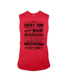 Lucky Son Of April Awesome Mom Limited Classic T-Shirt - Guys Tee - Unisex Long Sleeve