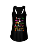 Drink Wine And Watch Christmas Movies Classic T-Shirt - Ladies Flowy Tank - Youth Tee