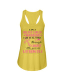 I Am A Breast Cancer Warrior I Can Do All Things Limited Classic T- Shirt - Ladies Flowy Tank - Ladies Tee