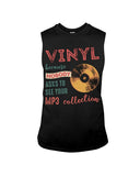 Vinyl Nobody Asks To See Your Mp3 Collection T-Shirt - Guys Tee - Unisex Long Sleeve