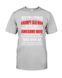 Grumpy Old Man Have A February Awesome Wife Limited Classic T-Shirt - Guys Tee - Sweatshirt