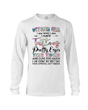 October Girl Have Tatoos Pretty Eyes Limited Classic T-Shirt - Guys V-Neck - Unisex Long Sleeve