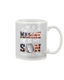 He Is Marine And My Son Limited Classic T_Shirt - Mug