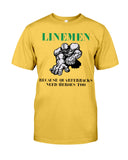 Football - Linemen Limited Classic T-Shirt - Guys Tee - Unisex Long Sleeve